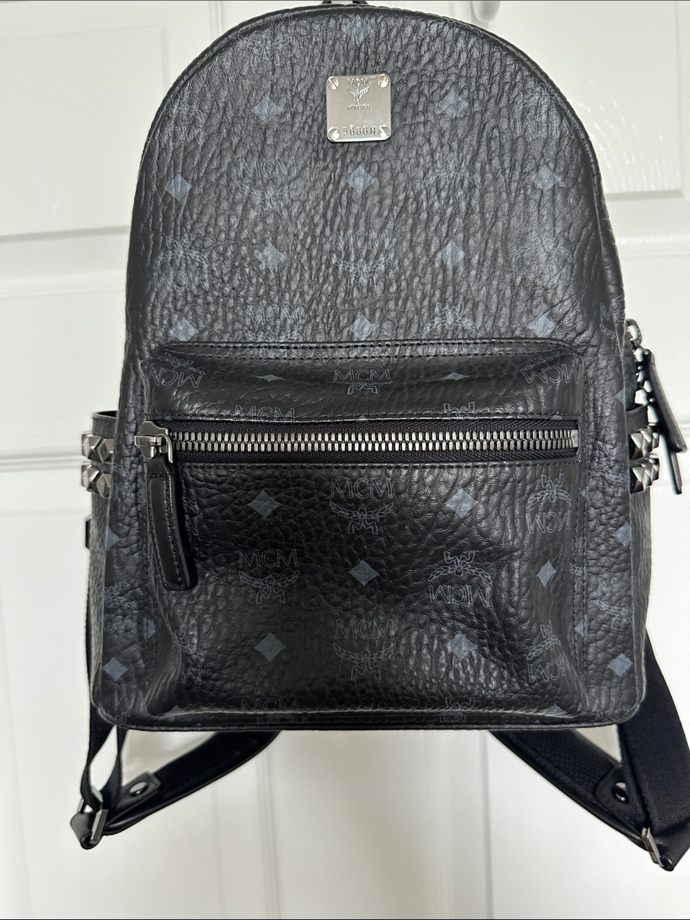 MCM Stark Side Studs backpack on visetos